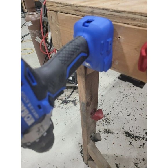 (10 pack) Kobalt 24V Tool Holder Mount / Hanger / Holder BLUE or BLACK - Picture 6 of 9